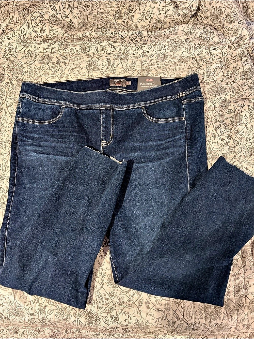 Torrid Lean Jean Super Soft High-Rise Skinny Jeans Blue 3T 22/24 (3x)
